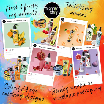 Organic Shop Fig And Rosehip Volumizing Conditioner For Oily Hair, 280 Ml