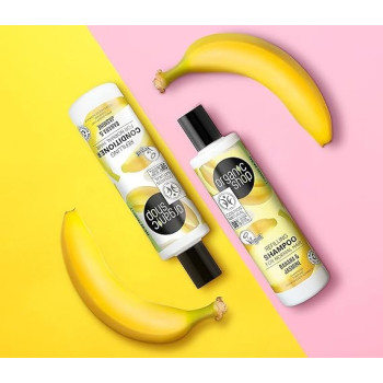 Organic Shop Refilling Shampoo For Normal Hair Banana And Jasmine, 280 Ml