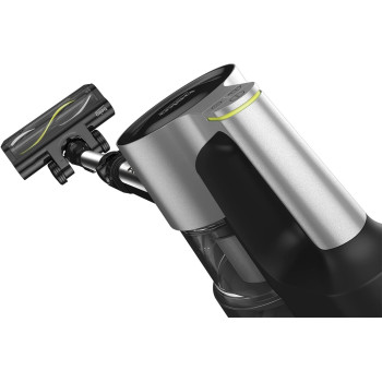 Beko VRT 94929 VI Cordless Vacuum Cleaner, 450 Watts, Hepa 10 Filter, Motorised Turbo Brush Head, Flexible Extention, Charging And Docking Station, LED Head Light, Graphite, 1 Year Warranty