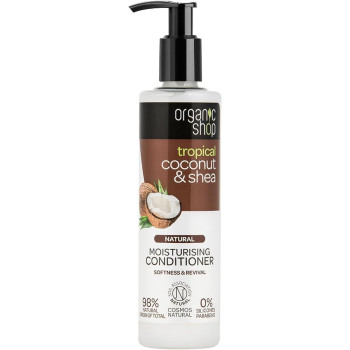 Organic Shop Coconut And Shea Moisturising Conditioner, 280 Ml