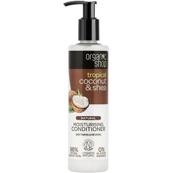 Organic Shop Coconut And Shea Moisturising Conditioner, 280 Ml