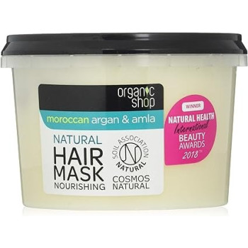 Organic Shop Argan And Amla Nourishing Hair Mask, 250 Ml