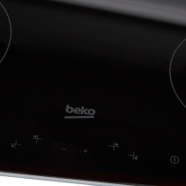 Beko Ceramic Built In Electric Hob, 60 Cm, Silver, HIC64400E, 1 Year Warranty