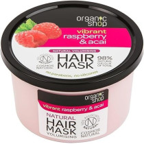 Organic Shop Raspberry And Acai Volumising Hair Mask, 250 Ml