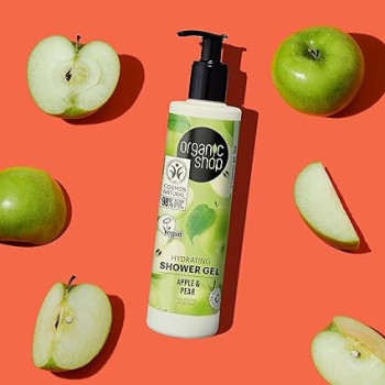 Organic Shop Hydrating Shower Gel Apple And Pear, 280 Ml