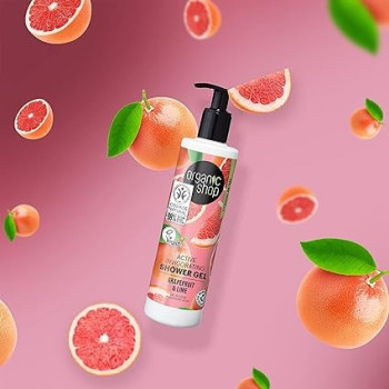 Organic Shop Active Invigorating Shower Gel Grapefruit And Lime, 280 Ml