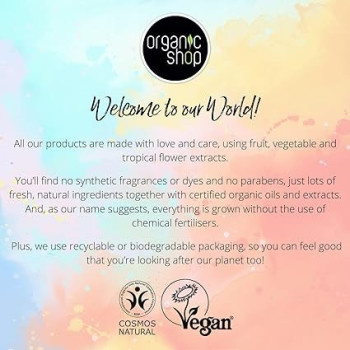 Organic Shop Active Invigorating Shower Gel Grapefruit And Lime, 280 Ml