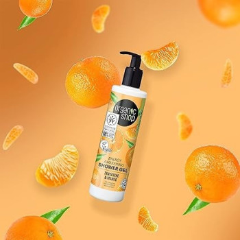 Organic Shop Energy Awakening Shower Gel Tangerine And Mango, 280 Ml