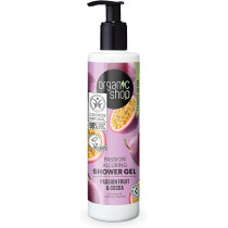 Organic Shop Passion Alluring Shower Gel Passion Fruit And Cocoa, 280 Ml