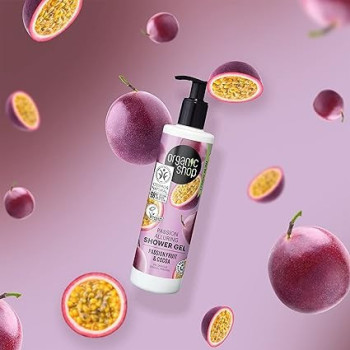 Organic Shop Passion Alluring Shower Gel Passion Fruit And Cocoa, 280 Ml