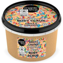 Organic Shop Christmas Cookies Body Scrub Ginger And Cinnamon, 250 Ml