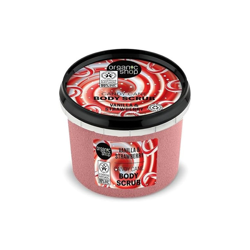 Organic Shop Body Scrub Candy Cane, 250 Ml