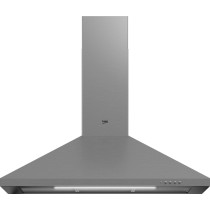 Beko Pyramid Style Hood, 90cm, Stainless Steel, Max Extraction 390 m3/h, Motor Power 150 Watts, 3 Speeds Setting, CWB9441XN, 1 Year Warranty