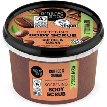 Organic Shop Softening Coffee And Sugar Body Scrub, 250 Ml