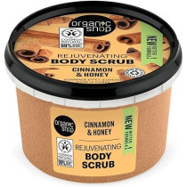 Organic Shop Rejuvenating Cinnamon And Hone Body Scrub, 250 Ml