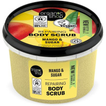 Organic Shop Repairing Mango And Sugar Body Scrub, 250 Ml
