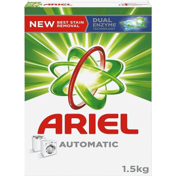 Ariel Green Automatic Powder Laundry Detergent, Original Scent, 6/1.5 KG