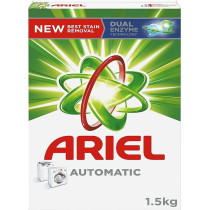 Ariel Green Automatic Powder Laundry Detergent, Original Scent, 6/1.5 KG