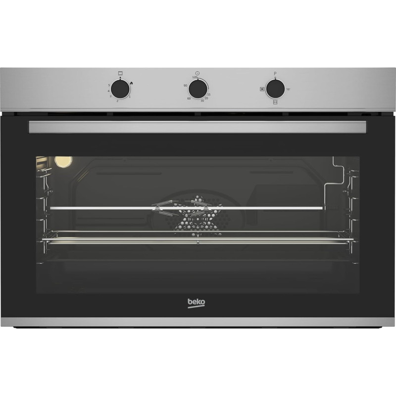 Beko Built In Oven, 90 cm, 96 Ltr, Halogen Illumination, Durable Door, BBWHT12101XS, 1 Year Warranty