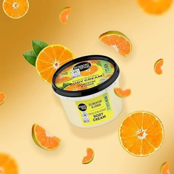 Organic Shop Invigorating Clementine And Lemon Body Cream, 250 Ml