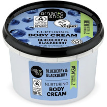 Organic Shop Blueberry And Blackberry Nurturing Body Cream, 250 Ml