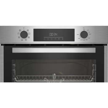 Beko Built In Electric Grill/Oven, 60 cm, 72 Liter, LED Display, Touch Control, Multi Functional, Stainless Steel, BBIM14300XD, 1 Year Warranty
