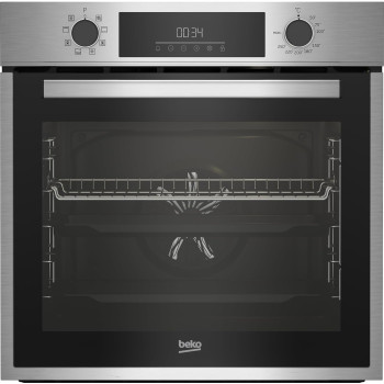 Beko Built In Electric Grill/Oven, 60 cm, 72 Liter, LED Display, Touch Control, Multi Functional, Stainless Steel, BBIM14300XD, 1 Year Warranty
