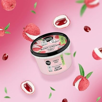 Organic Shop Lychee And 5 Oils Nourishing Body Cream, 250 Ml