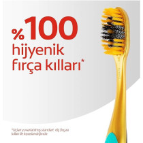 Colgate 360 Brush Gold Toothbrush, Infused Spiral Britles Multi Colour
