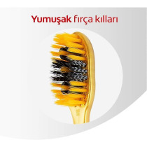 Colgate 360 Brush Gold Toothbrush, Infused Spiral Britles Multi Colour