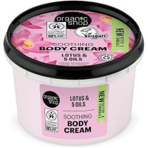 Organic Shop Lotus And 5 Oils Soothing Body Cream, 250 Ml