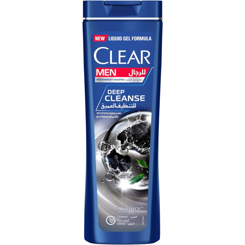 CLEAR Anti-Dandruff Shampoo, For Dandruff Prone And Itchy Scalp, Deep Cleanse Purifies And Nourishes The Scalp, 24/200 millilitre