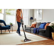Hoover Vacuum Cleaner Powerful Household Cordless Vacuum With 40 Mins Runtime, Handheld Vacuum For Home Carpet Hardwood Floor Pet Hair Stick Vacuum Cleaner, Black, CLSV-VPMC, 1 Year Warranty