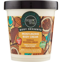 Organic Shop Body Desserts Vanilla Whipped Cream Moisturizing Body Cream, 450 Ml