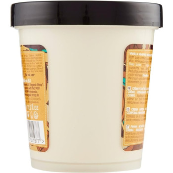 Organic Shop Body Desserts Vanilla Whipped Cream Moisturizing Body Cream, 450 Ml