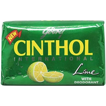 Cinthol Lime With Deodorant Soap 12 Piece, 72/125 gm