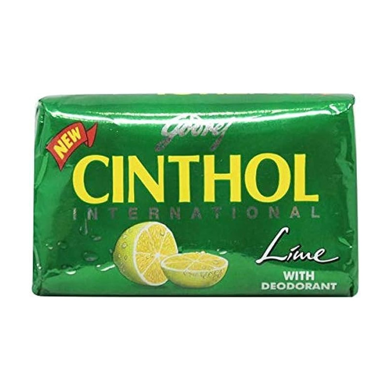 Cinthol Lime With Deodorant Soap 12 Piece, 72/125 gm