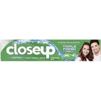 Closeup Toothpaste Menthol Fresh, 96/50ml