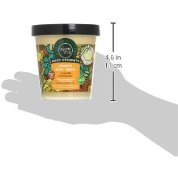 Organic Shop Body Desserts Caramel Cappuccino Firming Body Cream, 450 Ml