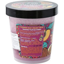 Organic Shop Body Desserts Summer Fruit Ice Cream Cleansing Body Peeling Cream, 450 Ml