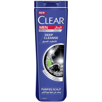 CLEAR Men's Anti-Dandruff Shampoo Deep Cleanse, 12/400ml