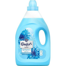Comfort Fabric Softener, Spring Dew, For Fresh And Soft Clothes, 4/4L