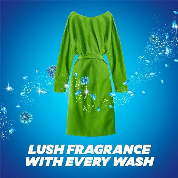 Comfort Fabric Softener, Spring Dew, For Fresh And Soft Clothes, 4/4L