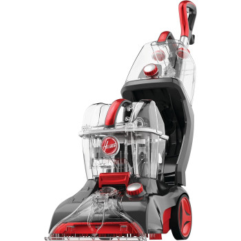 Hoover Carpet And Floor Cleaner Power Scrub Elite With Quick Dry And Spin Scrub Technology, 1200W, Black And Red, CWGDH012, 1 Year Warranty