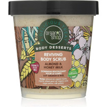 Organic Shop Body Desserts Almond And Honey Milk Reviving Body Scrub, 450 Ml