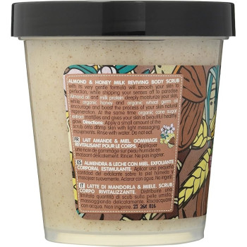 Organic Shop Body Desserts Almond And Honey Milk Reviving Body Scrub, 450 Ml