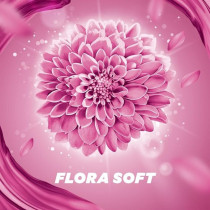 Comfort Flora Softener For Super Soft Clothes, Flora Soft, Gives Long-Lasting Fragrance, (Pink),4/ 4 Ltr