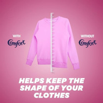 Comfort Flora Softener For Super Soft Clothes, Flora Soft, Gives Long-Lasting Fragrance, (Pink),4/ 4 Ltr