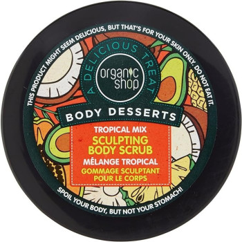 Organic Shop Body Desserts Tropical Mix Sculpting Body Scrub, 450 Ml