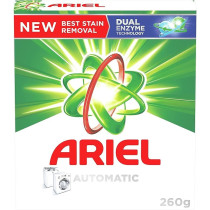 Ariel Green Automatic Laundry Powder Detergent, Original Scent, 32/260 G